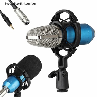 Kit De micrófono Tweettwitrtombn Bm-700 profesional Condensador Bm-700 Para grabación y transmisión De micrófono (Tweettwitrtombn)