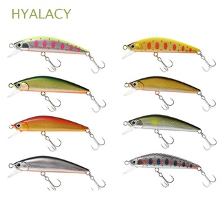 HYALACY 63mm 8g Fish Hooks Outdoor Minnow Lures Japan Sinking Minnow Baits Crankbaits Tackle Useful Multicolor Winter Fishing
