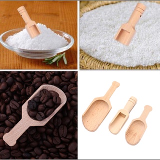 flob 1pcs madera mini té café cucharas condimento caramelo especias baño sal cucharas bling (8)