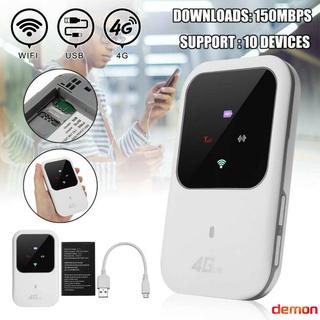 demon Unlocked 4g Lte Mobile Broadband Wireless Router Portátil Mifi Hotspot De Banda Larga