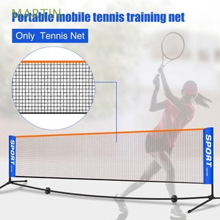Martin Sport Training sin marco fácil configuración al aire libre ejercicio bádminton red de entrenamiento de tenis