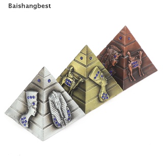 [bsb] 1 pieza de faraón egipcio antiguo decorativo, pirámides de metal, decoración de mesa, decoración de mesa, diseño de baishangbest
