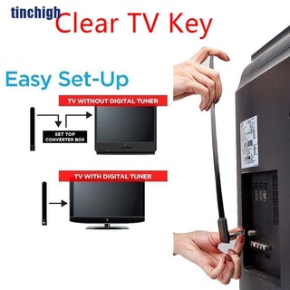 Mini Antena Digital Tv interior 1080p Clear Tv Key Hdtv 100 + Hd gratis