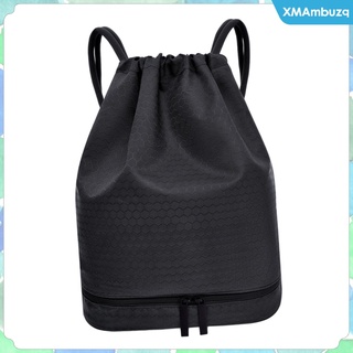 mochila de natación con cordón deportivo gimnasio fitness impermeable pe kit bolsa unisex
