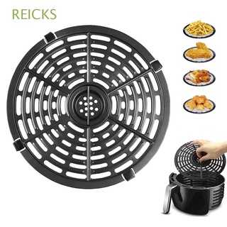 reicks - sartén antiadherente para lavavajillas, placa crujiente, compatible con todas las freidoras de aire, accesorios para freidora de aire, cesta de repuesto para cocina