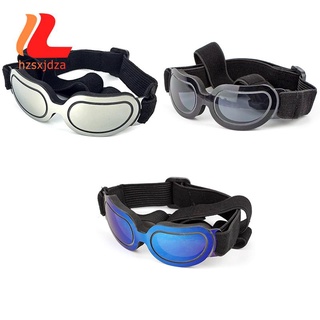 lentes uv para mascotas/perro/protección impermeable/gafas de sol/negro brillante