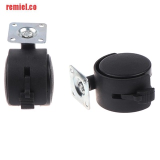 【remiel】1Pcs Tables And Chairs Casters 2 Inch Universal Flat Wheel Pla (6)