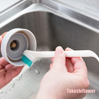 Takashiflower 2 pzs cepillos de limpieza con mango largo para bebé/botella de leche/cepillos de limpieza