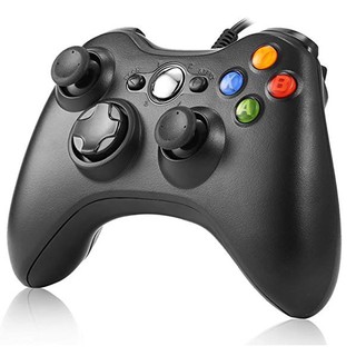 Control de juegos con cable para Xbox 360/computadora