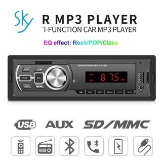 Reproductor multimedia Mp3 De 12v para automóvil/Bluetooth/radio Fm/Aux/Usb/Receptor De sonido