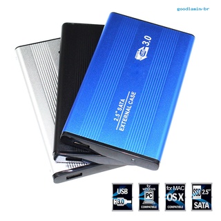 GL Metal USB 3.0/2.0 HDD SSD 2.5inch SATA External Mobile Hard Disk Drive Case Box