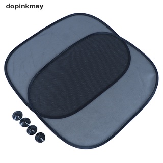dopinkmay 5 unids/set protector de cortina de malla anti-uv para ventana de coche co