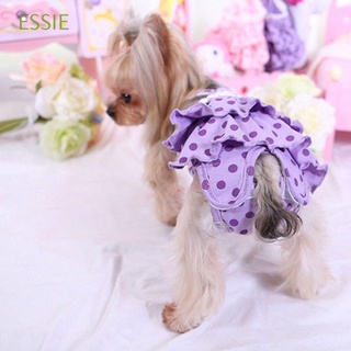 Essie cachorro mujer perro mascotas suministros ropa interior mascotas calzoncillos pantalones para mascotas pantalones de perro bragas perro pañal/Multicolor