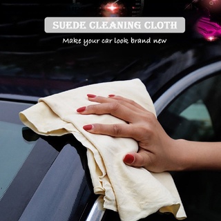 smallbrainssuper paño de limpieza de coche chamois cuero lavado de coche toalla absorbente coche vidrio limpiar sbs