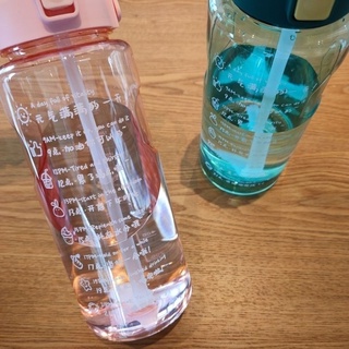 Hot push 2L-3L Creative Fashion botella de agua de gran capacidad simplicidad vaso de agua potable ^ ^ (6)