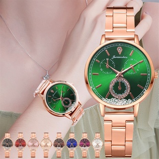 [duuraant] Reloj de lujo con correa de oro rosa para mujer/reloj Casual para mujer