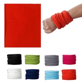 Gofo-bandana/bandana/bufanda De cuello Liso con color sólido Para protección Solar &