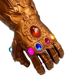 man de guantelete avengers infinity thanos látex brazo 4 endgame guantes iron cosplay