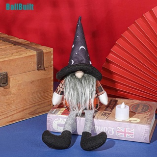 [Btaui] sombrero de bruja de Halloween sin rostro viejo de piernas largas enano fantasma festival decoración RDYI