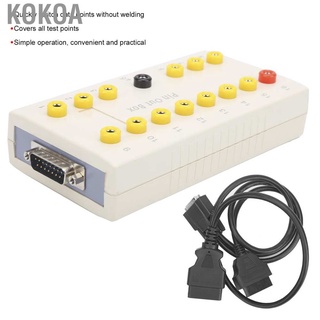 Kokoa OBD2 Pin Out Box práctico ABS conveniente Durable Cable de diagnóstico portátil fácil de usar para Checiking vehículo\'s estado dirgnóstico herramienta de reparación de automóviles (3)
