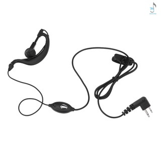 [Stock]Walkie Talkie Headset Earpiece with Mic PTT for Motorola Two Way Radio Walkie Talkie 2 Pin M Plug (9)