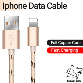 Cable de datos para Iphone M/1M/ M 2A carga rápida Lightning para Iphone Apple 6