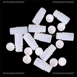 Babr 10x Frascos De Plástico De 10ml Para recargar muestra De Medicina con Líquidos 210831