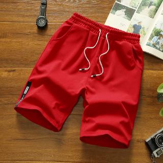Pantalones Cortos Casuales Para Hombres , De Playa Deportivos Recortados Con Cordón , Ropa De Hombre M-4XL (5)