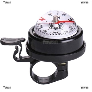 <Yuwan> Bike Bell Mountain Bicycle Mini Bell Compass Cycling Horn Handlebar Alarm Ring
