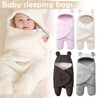 Newborn Baby Girls Boys Sleeping Bag Swaddle Wrap Stroller Bed Blanket (1)