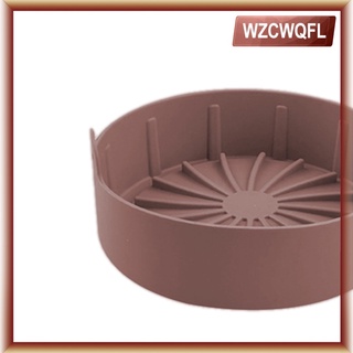 Wzcwqfl cesta De silicón Para Air Fryer Seguro sin más arrugas/accesorio De repuesto Para Papel Airfryer (3)