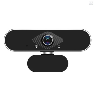 Full HD 1080P Webcam Video Conference Camera USB Webcam with Built-in Microphone Computer Camera for Laptop and Desktop (2)