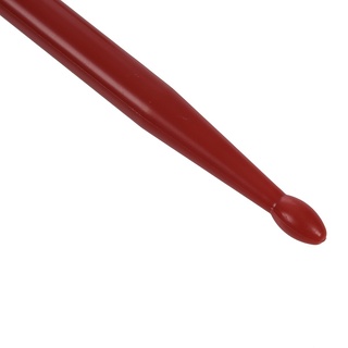 1 par de palillos de nailon de 5 a para batería, color duradero: rojo (6)