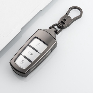 Para la llave del coche caso de la cubierta para Vw Volkswagen CC Passat CC b6 b7 de protección de la llave de la cáscara de la piel de la bolsa de solo caso de accesorios de coche