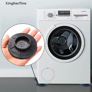 Xingherfine 4 piezas Base Redonda antideslizante De goma antideslizante Para lavadora 4 pzas Xgf