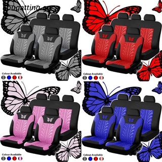b.co - juego de 9 fundas universales para asiento de coche, diseño de mariposa