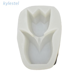 Kyl Molde De silicona para yeso De Resina epoxi De Flor para yeso Diy manualidades Ornamentos decoración del hogar herramienta De fundición (1)