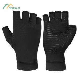 1 Par De guantes deportivos De gimnasio Para ejercicio/levantamiento De pesas/medio Dedo