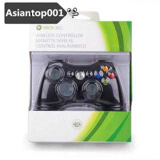 Astp Xbox 360 mando inalámbrico - negro brillante + receptor