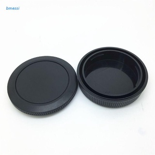 bmessi Rear Lens Dust Cap RF + Front Camera Body Cover For C-anon EOS R RP EOSR Camera RF Mount Lenses Replace R-F-5