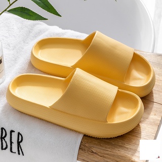 Zapatillas antideslizantes suaves de 4 cm con suela gruesa para baño suave sandalia antideslizante parejas en casa (5)