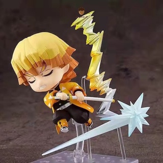 demon slayer q version nendoroid pvc anime figura de dibujos animados juego personaje modelo estatua figura juguete coleccionable decoración (9)