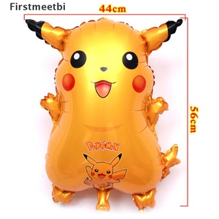 [firstmeetbi] dibujos animados pikachu pokemon go globos de papel de helio inflable decoración de fiesta juguetes de niños caliente