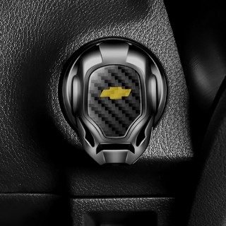 Chevrolet Camaro Spark Epica Trax Interior del coche modificado interruptor de encendido de la tapa automática de un clic botón de inicio cubierta protectora accesorios (8)