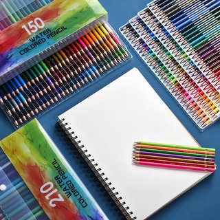 120/150/180/210 colores profesionales lápices acuarela conjunto artista pintura boceto madera color lápiz escuela arte suministros 05880
