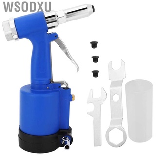 Wsodxu Pneumatic Air Riveter Nut Rivet Gu*n Lightweight Hydraulic Nail Puller Industrial Tool