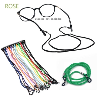 ROSE Ajustable Cómodo Antideslizante Multicolor Deportes Gafas Cordón