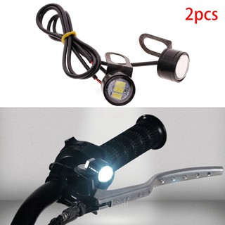 HW 2 pzs foco LED para manillar de motocicleta/luz de conducción/lámpara antiniebla