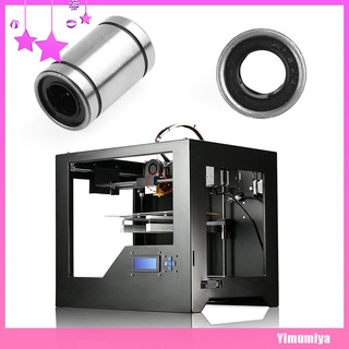 (Yimumiya) Impresora 3D correa polea rodamiento de bolas LM8UU buje lineal rodamiento acoplador (3)