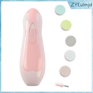 Baby Nail File Clipper Trimmer Electric Nail File with Light Safe Quite Baby Nail Trimmer Baby Manicure Set for Newborn Reusable